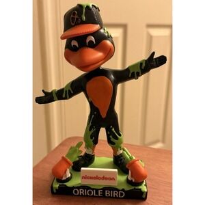 Baltimore Orioles 2023 Oriole Bird Nickelodeon Bobblehead EUC